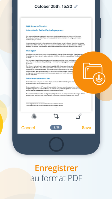 Screenshot #2 pour Anyscan - easy scan documents