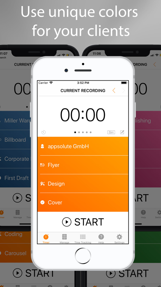 #5. timeEdition - Time Tracking (iOS) Podle: MAMP GmbH