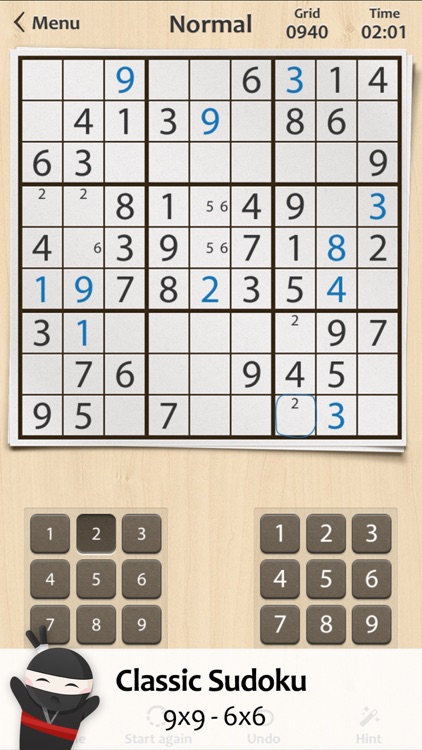 Sudoku ∙ by Solitaire Games Studio