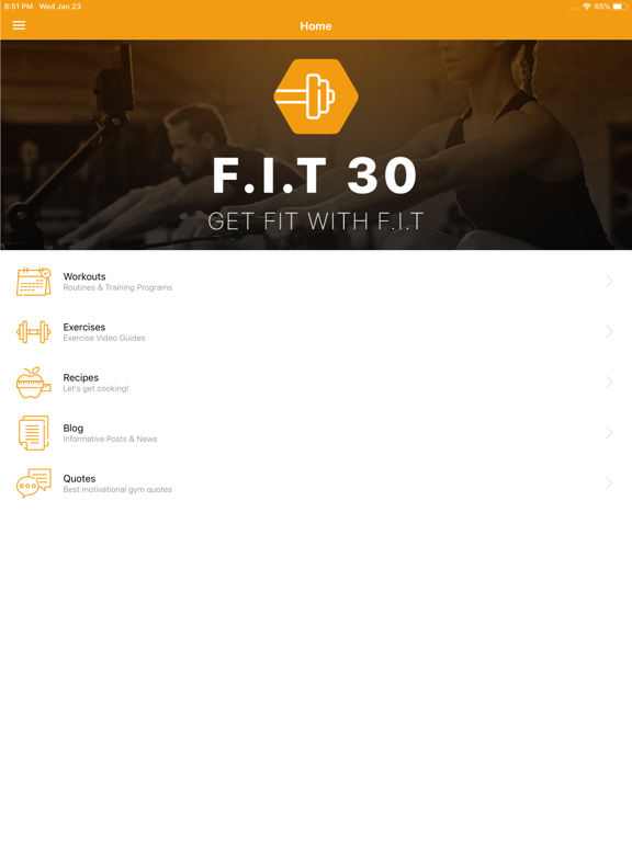 Screenshot #5 pour Fitter in Thirty