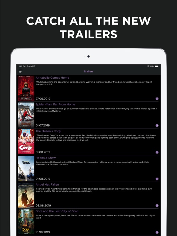 Grand Cinemas Lebanon iPad screenshot 5 - Entertainment app