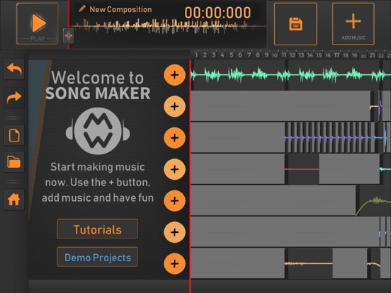 Screenshot #2 for Song Maker : Music Mixer Beats