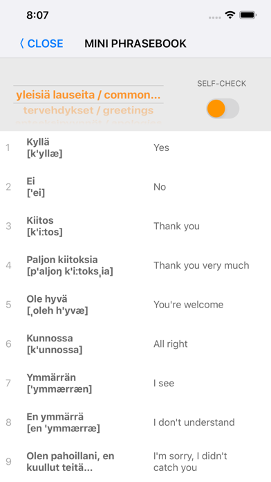 Learn Finnish words with ST Screenshot