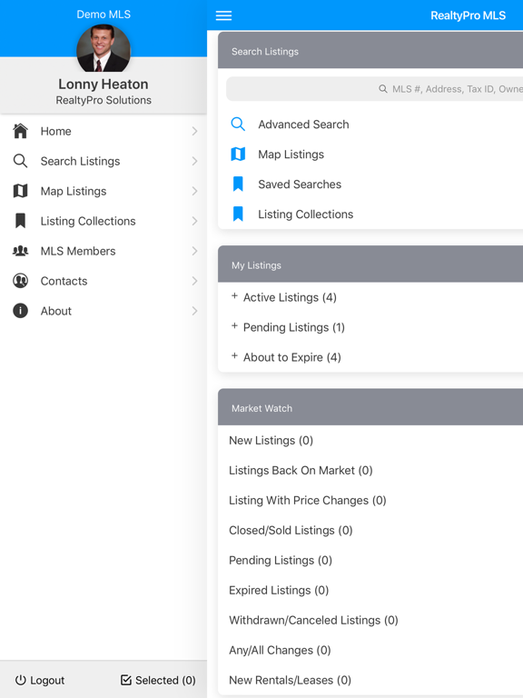 RealtyProMLS iPad screenshot 3 - Business app