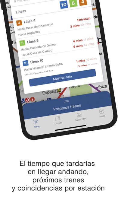 MetroTiming - Metro Madrid Screenshot