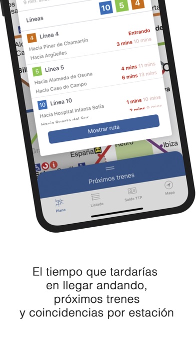 MetroTiming - Metro Madrid screenshot 3