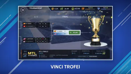 Tennis Manager Mobile
