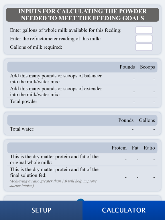 Screenshot #5 pour Whole Milk Calculator