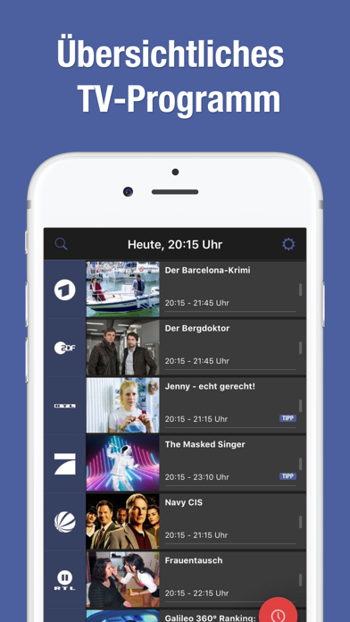 Screenshot #1 pour TV Programm App