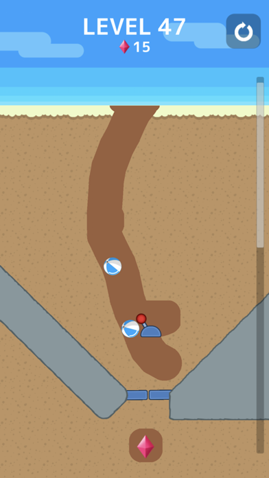 ボール の巣 -穴を掘ってボールを導け！のおすすめ画像3