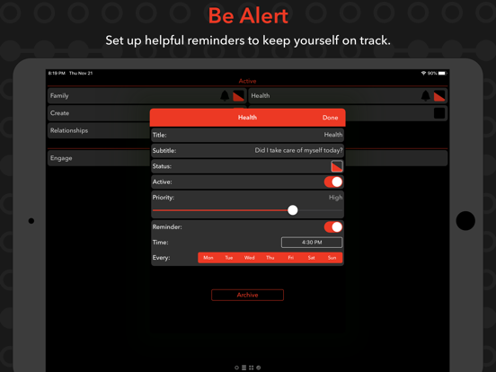 Screenshot #6 pour Habit Hopper: Goal Tracker