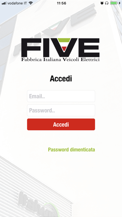 FIVE Assistenza tecnica Screenshot