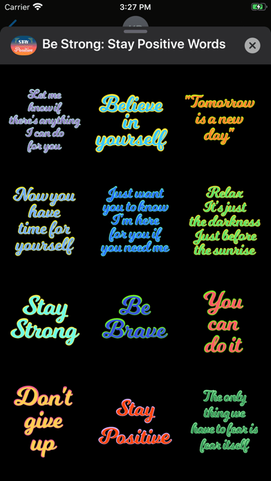 Screenshot #3 pour Stay Strong: Be Positive Words