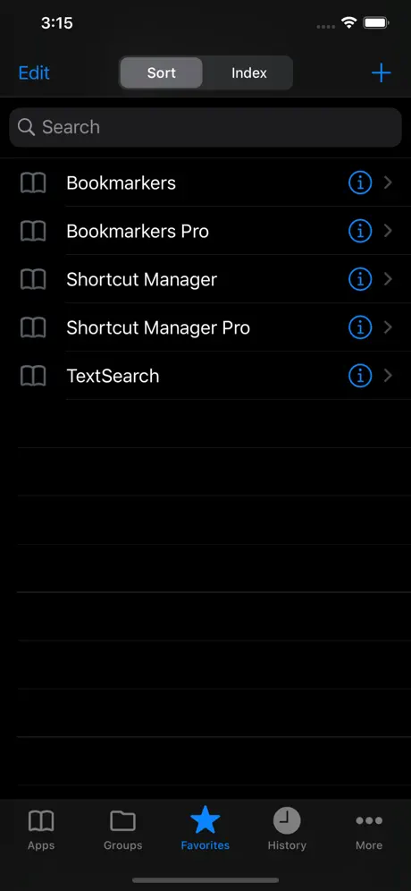 Shortcut Manager