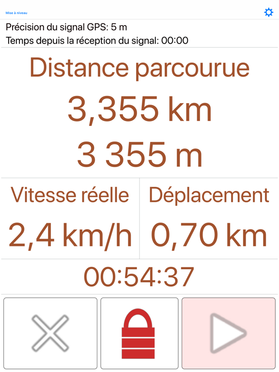 Screenshot #6 pour Odomètre GPS