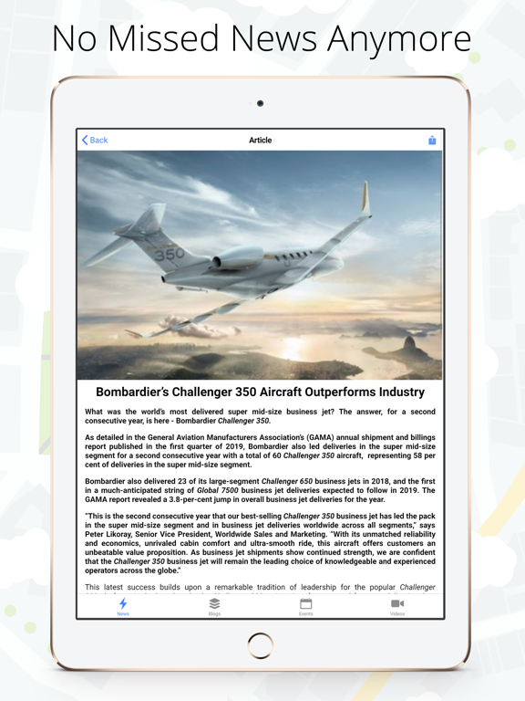 Screenshot #4 pour Aviation Pulse - News & Events