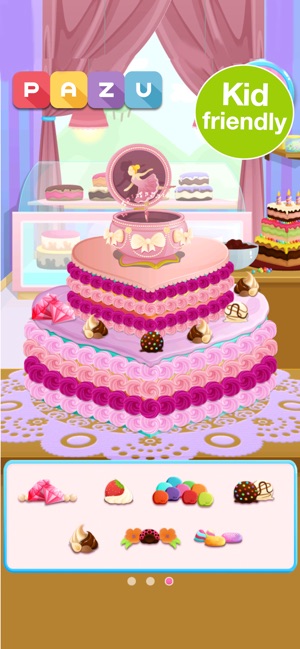 Cake maker Cooking games by Pazu Games Ltd