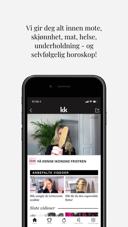 KK mote, helse, mat, horoskop