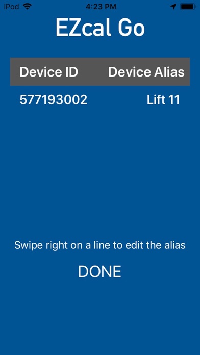 Screenshot #3 pour EZCal Go