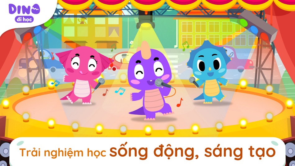 #5. Dino Đi học (iOS) By: NO.1 EDUCATION TECHNOLOGY JOINT STOCK COMPANY
