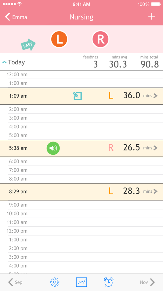 Baby Breastfeeding Tracker - 3.5.0 - (iOS)
