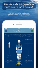 Breathe - Smart Scuba Dive Log screenshot