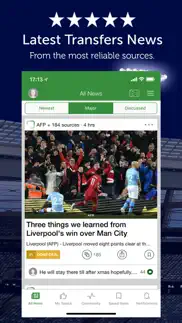 football transfer & rumours iphone screenshot 1