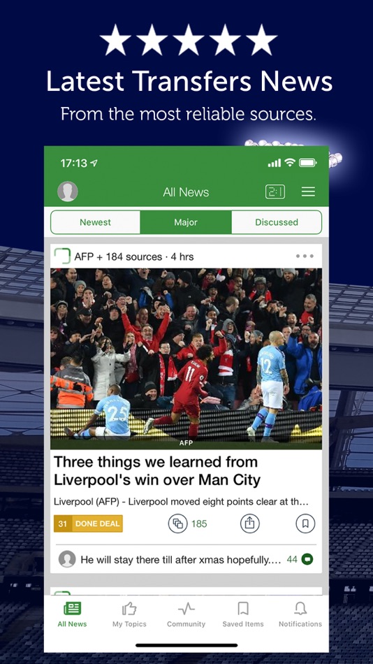 Football Transfer & Rumours - 5.0.0 - (iOS)