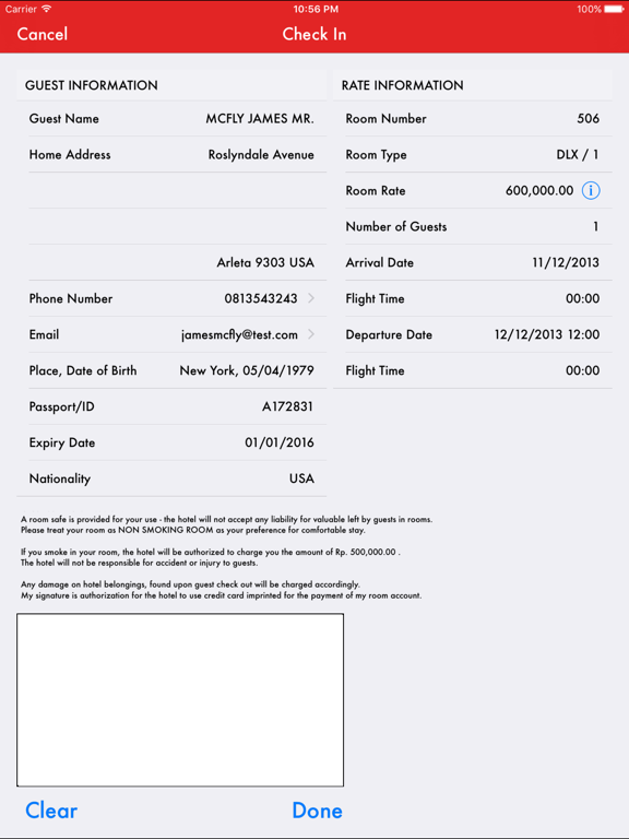 Screenshot #6 pour VHP Check In