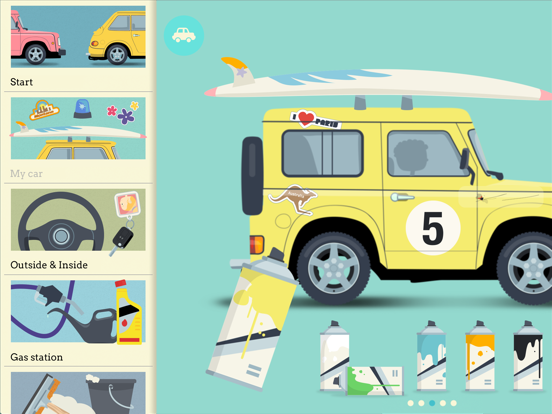 My Car – Mechanics for Kids iPad app afbeelding 2