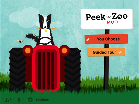 Peek-a-Zoo Farm: Animal Games iPad app afbeelding 1
