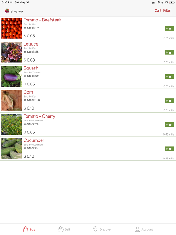 eieio iPad screenshot 4 - Food & Drink app