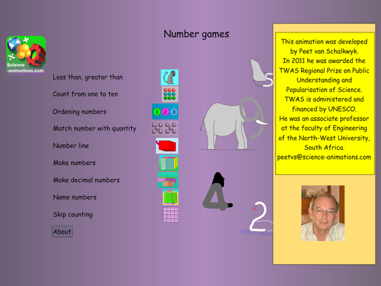 Screenshot #4 pour Number Games Animation