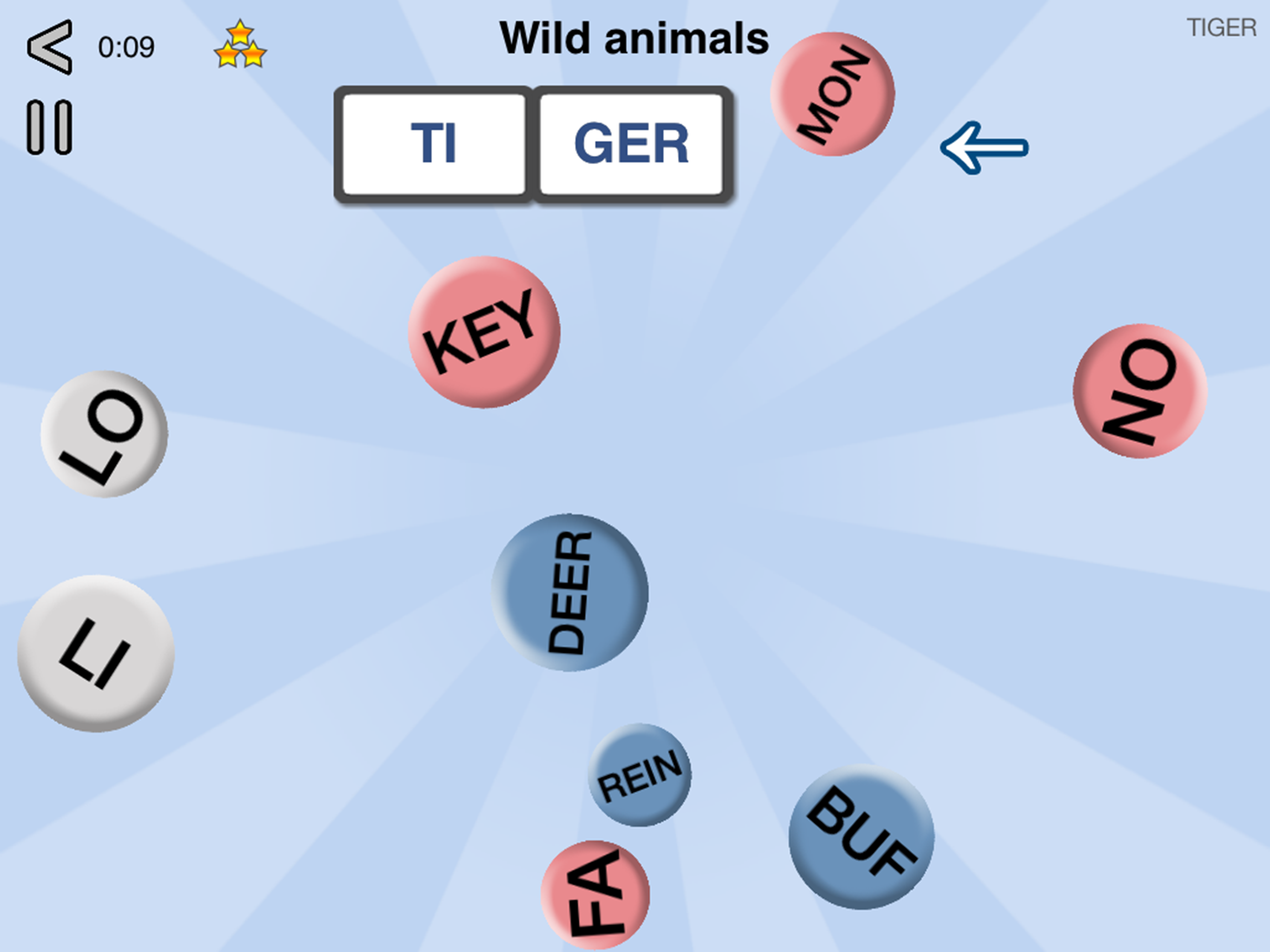 Word Domino, letter games lite