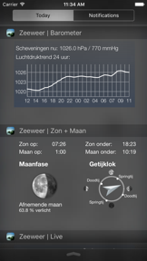 Sea Weather - Maritime app screenshot