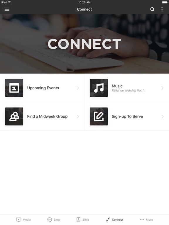 Reliance Church iPad screenshot 2 - Lifestyle app