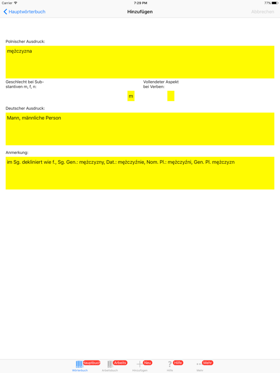 Screenshot #5 pour Polnisch Vokabelcoach Level B1