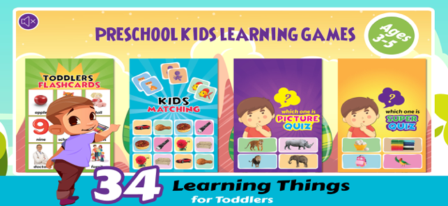Juegos de aprendizaje para niños en edad preescolar + Captura de pantalla