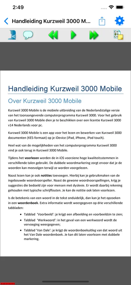 Kurzweil 3000 Mobile