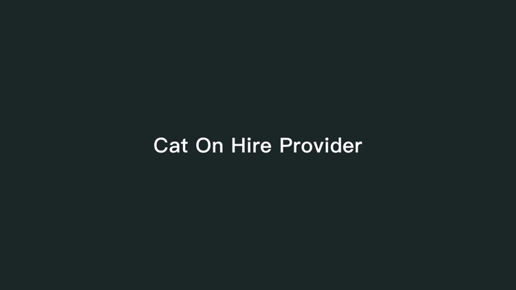 Cat On Hire Provider