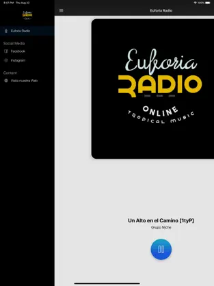 Captura de Pantalla 2 EUFORIA RADIO iphone