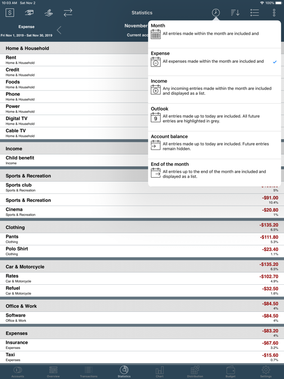 My Budget Book App Store preview screenshot 16