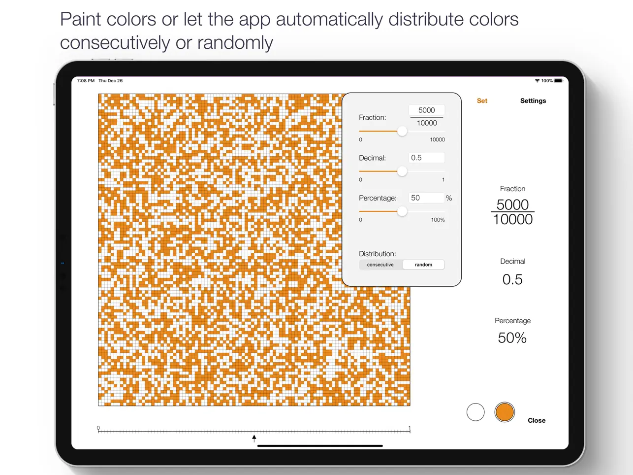 Screenshot #6 pour Fractions Decimals Percentages
