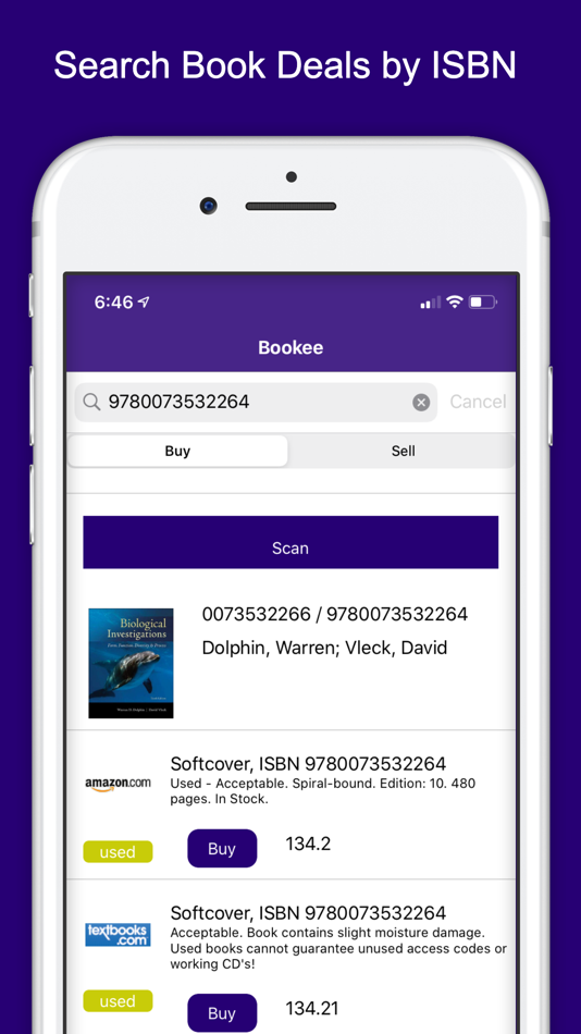 #2. Bookee - Buy and Sell Books (iOS) 由: RLShaw