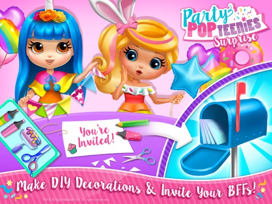 Party Popteenies Surprise iPad screenshot 6 - Education app