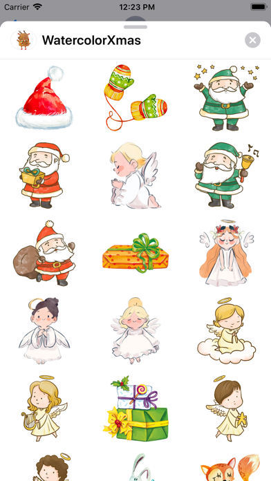 Screenshot #1 pour Watercolor Christmas Vol.2