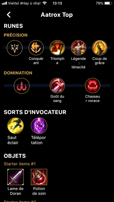 Screenshot #3 pour LOL Platform - LOL guide book