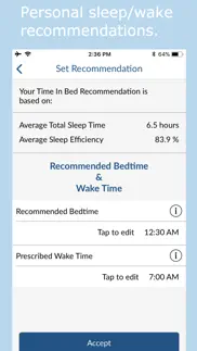 insomnia coach iphone screenshot 2