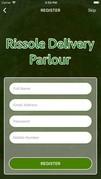 Rissole Delivery Parlour