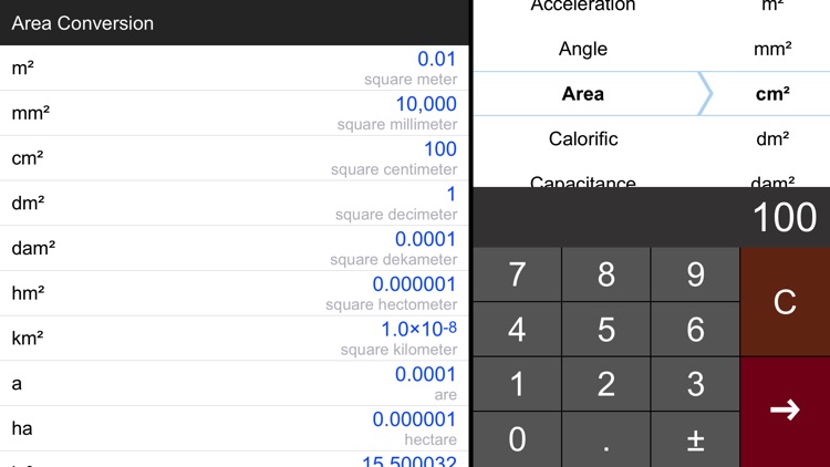 Unit Converter Pro HD.